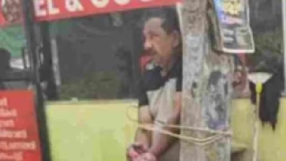 താമരശേരിയിൽ 70 വയസുകാരന് പോസ്റ്റില്‍ കെട്ടിയിട്ട് ആള്‍ക്കൂട്ട മര്‍ദ്ദനം