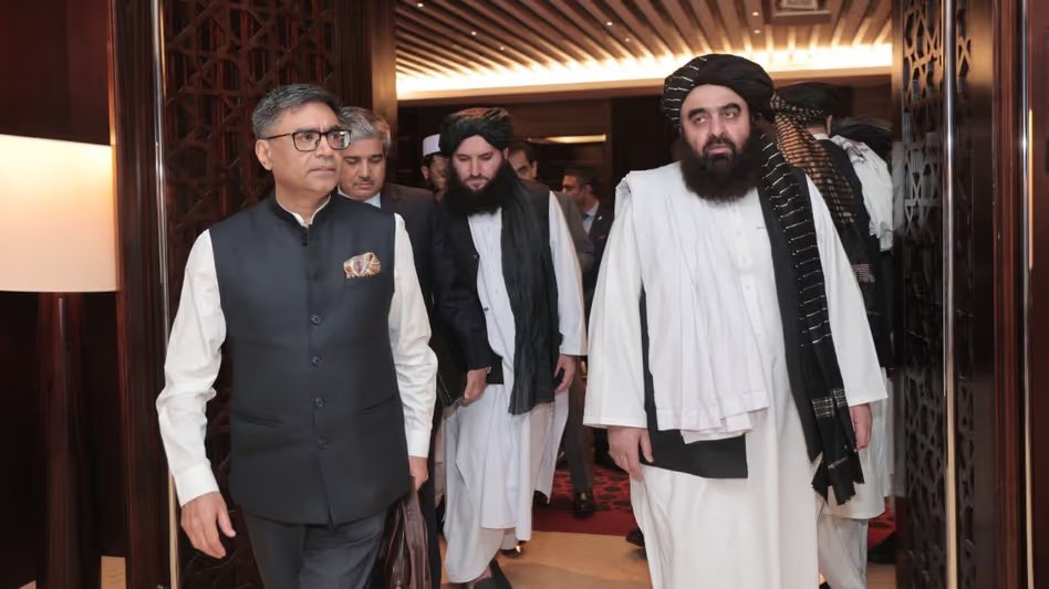 വിദേശകാര്യ സെക്രട്ടറി താലിബാൻ മന്ത്രിയുമായി കൂടിക്കാഴ്ച നടത്തി; ഇന്ത്യ-അഫ്ഗാൻ ബന്ധത്തിൽ ചർച്ച
