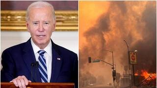 അമേരിക്കയിലെ 30000 ഏക്കർ തീ വിഴുങ്ങി; ഇറ്റലി യാത്ര റദ്ദാക്കി ബൈഡൻ, മഹാ ദുരന്തമായി പ്രഖ്യാപിച്ചു