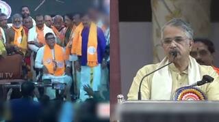 ‘അംബേദ്കര്‍ക്ക് വഴികാട്ടിയായത് ‘കൃഷ്ണാജി’ എന്ന ബ്രാഹ്മണൻ’; ബ്രാഹ്മണസഭാ വേദിയിൽ കര്‍ണാടക ഹൈക്കോടതി ജഡ്‍ജിമാർ