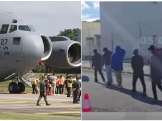 തിരിച്ചയക്കുന്നവരുടെ പൂർണ വിവരങ്ങൾ വേണം; അമേരിക്കയോട് ഇന്ത്യ, കൈമാറിയത് 298 പേരുടെ വിവരങ്ങൾ മാത്രം