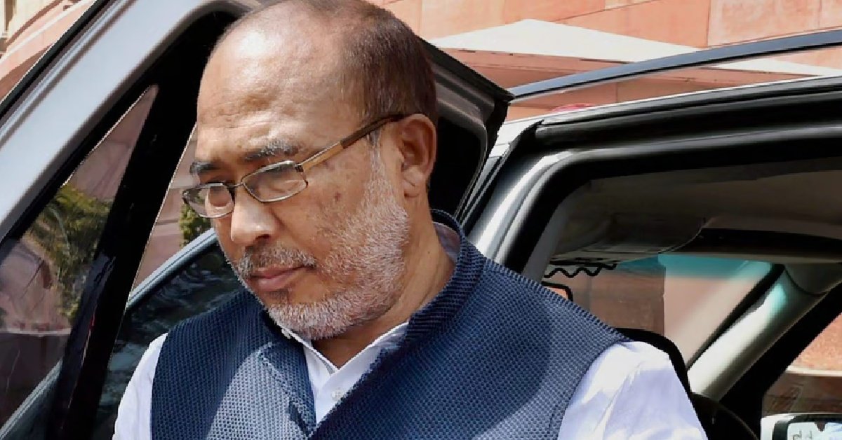 മണിപ്പൂർ മുഖ്യമന്ത്രി എൻ ബിരേൻ സിങ് രാജിവെച്ചു