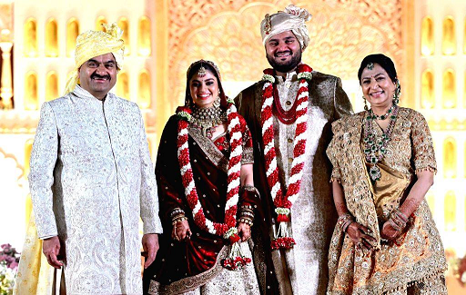 ആര്‍ഭാടങ്ങള്‍ എല്ലാം ഒഴിവാക്കി ‘അദാനി’ കല്യാണം; 10000 കോടി സാമൂഹിക സേവനത്തിന്