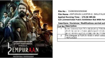എമ്പുരാൻ; വിമർശനങ്ങൾക്കിടെ സെൻസർ വിവരങ്ങൾ പുറത്ത്, സെൻസർ ബോർഡ് നൽകിയത് 2 കട്ടുകളെന്ന് രേഖകൾ