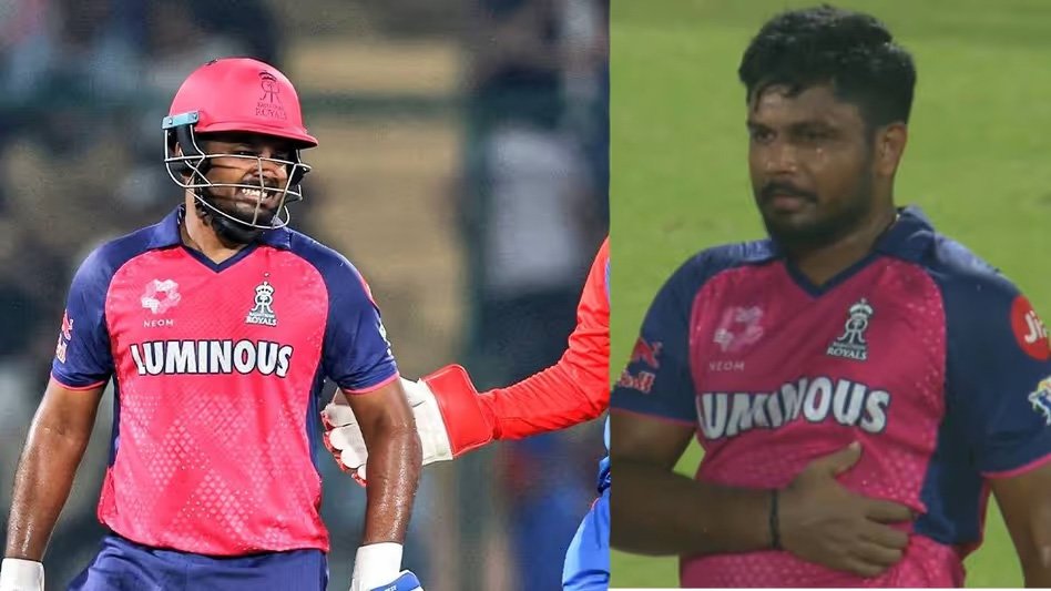 വേദനയിൽ പുളഞ്ഞ് സഞ്ജു, റിട്ടയേര്‍ഡ് ഹര്‍ട്ടായി മടക്കം; ആശങ്കയോടെ ആരാധകർ