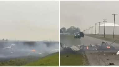 അമേരിക്കയിൽ വീണ്ടും വിമാനാപകടം, ഒറ്റ എഞ്ചിൻ വിമാനം തകർന്നുവീണു, വിമാനത്തിലുണ്ടായിരുന്ന നാലുപേരും മരിച്ചു