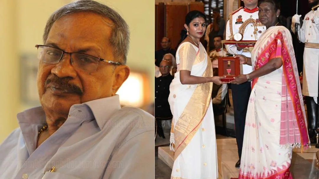 പത്മവിഭൂഷണ്‍ ഏറ്റുവാങ്ങിയത് അച്ഛന്‍ സ്വീകരിക്കുന്നതുപോലെ ആവില്ലെന്ന ഉത്തമബോധ്യത്തോടെ-എം.ടിയുടെ മകള്‍