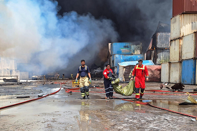 ഇറാന്‍ തുറമുഖത്തിലെ തീപിടുത്തത്തില്‍ മരണം 40; അന്വേഷണത്തിന് ഉത്തരവിട്ട് പരമോന്നത നേതാവ്