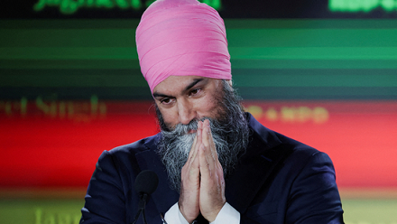 കാനഡ തിരഞ്ഞെടുപ്പിൽ ഖാലിസ്ഥാൻ അനുകൂല നേതാവ് ജഗ്മീത് സിംഗിന് തോൽവി