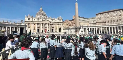 ഫ്രാൻസിസ് പാപ്പയുടെ ഓർമ്മയിൽ കൗമാരക്കാരുടെ ജൂബിലി ആഘോഷം