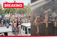 സോളിഡാരിറ്റി-എസ്‌ഐഒ വിമാനത്താവളം മാർച്ചിൽ വൻ സംഘർഷം