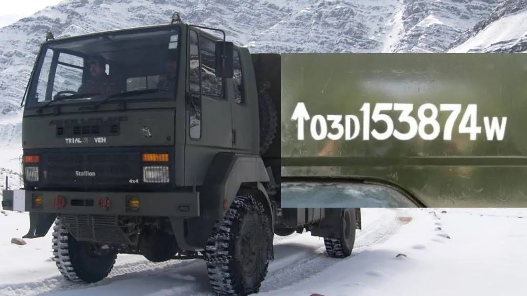 സേനയുടെ കരുത്ത്, നിയമങ്ങള്‍ പലതും ബാധകമല്ല; സൈനിക വാഹനങ്ങള്‍ക്ക് എന്തിനാണ് പ്രത്യേക നമ്പര്‍പ്ലേറ്റ്