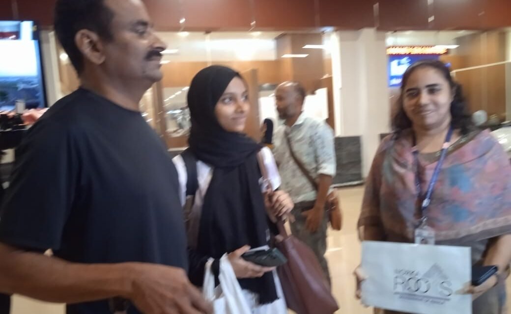 ഓപ്പറേഷൻ സിന്ധു; ഇറാനിൽ നിന്ന് ആദ്യ മലയാളി വിദ്യാർത്ഥിനി കൊച്ചിയിൽ എത്തി