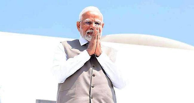 ജി 7 ​ഉ​ച്ച​കോ​ടി: ന​രേ​ന്ദ്ര മോ​ദി കാ​ന​ഡ​യി​ൽ