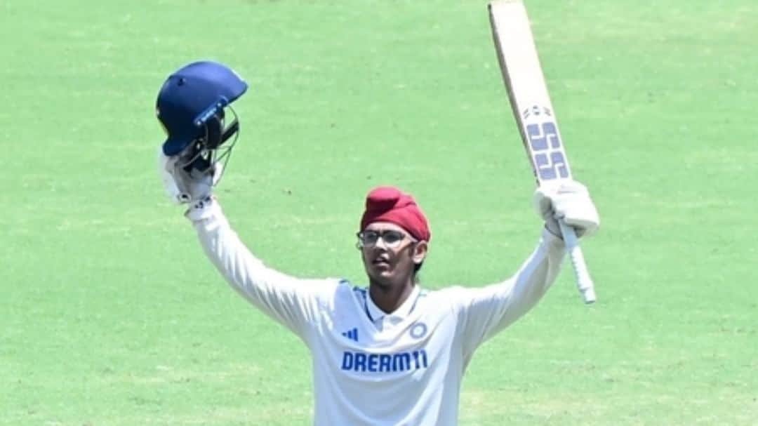 91-5 ല്‍ നിന്ന് 442-9 ലേക്ക്; ഒമ്പതാമനായി ഇറങ്ങി സെഞ്ചുറി, വെടിക്കെട്ടോടെ ഇന്ത്യന്‍ കൗമാരതാരം