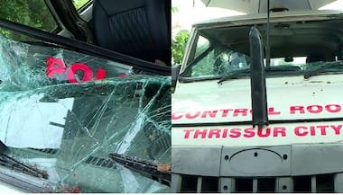 ലഹരി പാര്‍ട്ടിക്കിടെ അടിപിടി,അന്വേഷിക്കാനെത്തിയ പൊലീസിനെ തല്ലി ഗുണ്ടാ സംഘം,നാലു പൊലീസുകാർക്ക് പരിക്ക്,മൂന്ന് പൊലീസ് ജീപ്പുകൾ തല്ലി തകർത്തു