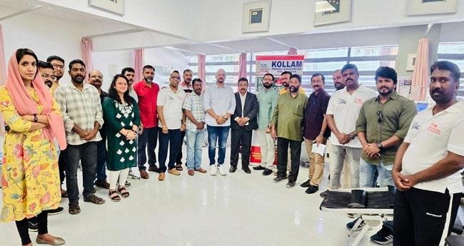 കൊ​ല്ലം പ്ര​വാ​സി അ​സോ​സി​യേ​ഷ​ൻ “സ്നേ​ഹ​സ്പ​ർ​ശം’ ര​ക്ത​ദാ​ന ക്യാ​മ്പ് സംഘടിപ്പിച്ചു