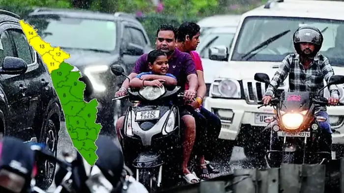 ചക്രവാതച്ചുഴിയും ന്യൂനമർദ്ദപാത്തിയും, ശക്തമായ മഴ തുടരും; ഇന്ന് നാല് ജില്ലകളിലും നാളെ എട്ടിടത്തും യെല്ലോ അലേർട്ട്