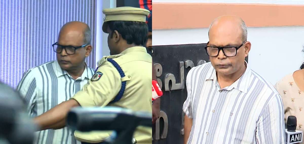 റവാഡയുടെ വാര്‍ത്താസമ്മേളനത്തിൽ നാടകീയ രംഗങ്ങൾ; സര്‍വ്വീസിൽ ദുരിതം അനുഭവിച്ചെന്ന പരാതിയുമായി മുൻ ഉദ്യോഗസ്ഥൻ