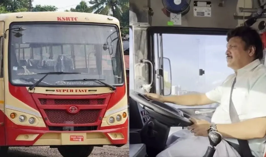 കെ എസ് ആർ ടി സിയുടെ പുതിയ സൂപ്പർ ഫാസ്റ്റ്, ഫാസ്റ്റ് പാസഞ്ചർ ബസുകൾ നേരിട്ട് ഓടിച്ച് ട്രയൽ നോക്കി ഗണേഷ് കുമാർ