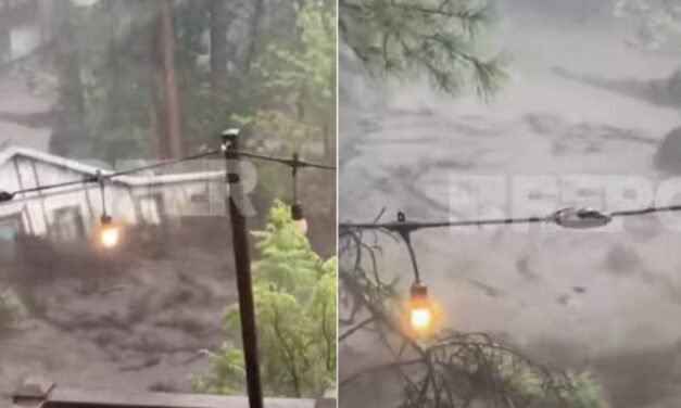 ന്യൂ മെക്‌സിക്കോയിലെ റുയിഡൊസോയില്‍ മിന്നല്‍ പ്രളയം; ആളപായമില്ലെന്ന് റിപ്പോര്‍ട്ട്