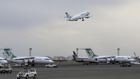 രാജ്യാന്തര വിമാന സര്‍വീസുകള്‍ക്ക് തയ്യാര്‍; അടച്ചിട്ട വ്യോമാതിര്‍ത്തി തുറന്ന് ഇറാന്‍