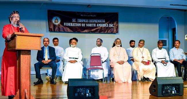 സെ​ന്‍റ് തോ​മ​സ് എ​ക്യൂ​മെ​നി​ക്ക​ൽ ഫെ​ഡ​റേ​ഷ​ൻ ഓ​ഫ് നോ​ർ​ത്ത് അ​മേ​രി​ക്ക​യു​ടെ പ്ര​വ​ർ​ത്ത​നോ​ദ്ഘാ​ട​നം ആ​ഘോ​ഷി​ച്ചു