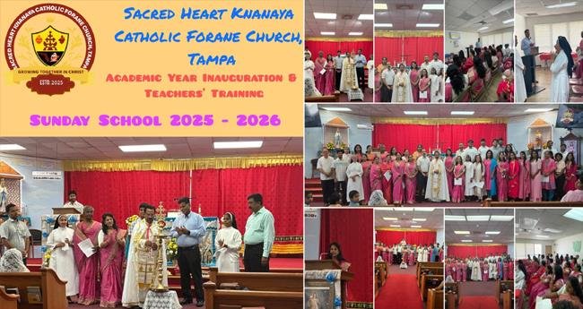 ടാ​മ്പ​യി​ൽ സ​ൺ‌​ഡേ സ്‌​കൂ​ൾ അ​ധ്യ​യ​ന വ​ർ​ഷ​ത്തി​ന് തു​ട​ക്കം