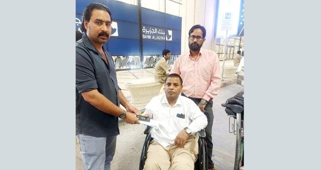 വാ​ഹ​നാ​പ​ക​ട​ത്തി​ൽ പരിക്കേറ്റ യു​പി സ്വ​ദേ​ശി​യെ നാ​ട്ടി​ലെ​ത്തി​ക്കാ​ൻ കേ​ളി സ​ഹാ​യം