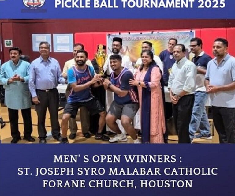 ഐസിഇസിഎച്ച് പ്രഥമ പിക്കിൾബോൾ ടൂർണമെന്റ് ; സെന്റ് ജോസഫ്, സെന്റ് ജെയിംസ്, സെന്റ് തോമസ് ടീമുകൾ ജേതാക്കൾ