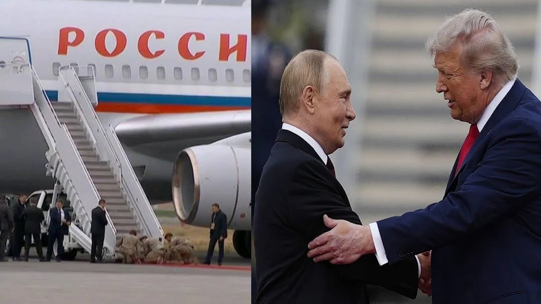 പുതിനുവേണ്ടി മുട്ടുകുത്തി ചുവപ്പ് പരവതാനി ശരിയാക്കി യുഎസ് സൈനികര്‍, കയ്യടിയോടെ ട്രംപ്, വിമർശനവും