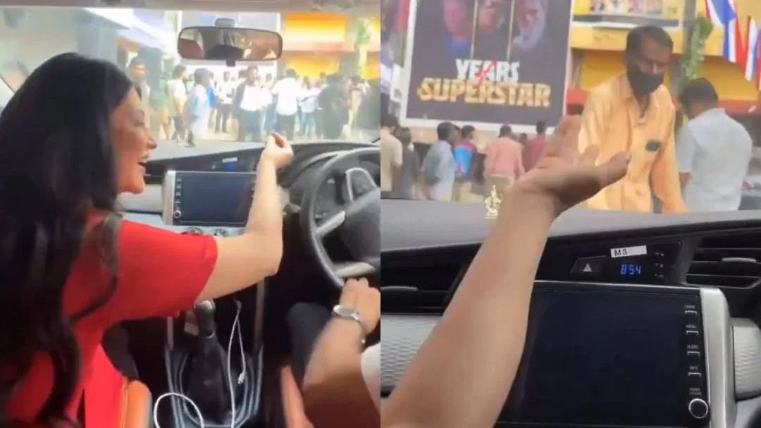 ‘അകത്തേക്ക് വിടാമോ ചേട്ടാ, ഞാനീ പടത്തിലെ നായികയാ’; കൂലി കാണാനെത്തിയ ശ്രുതി ഹാസനെ തടഞ്ഞ് സെക്യൂരിറ്റി