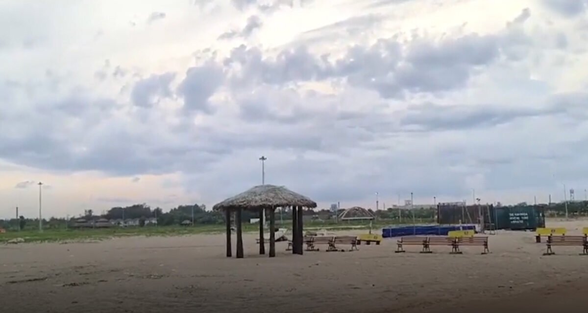 ചുഴലിക്കാറ്റ്: ഋഷികൊണ്ട, സാഗർ നഗർ ബീച്ചുകൾ താൽക്കാലികമായി അടച്ചു