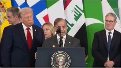 ‘ട്രംപ് നൊബേൽ പുരസ്കാരത്തിന് അര്‍ഹൻ’; ഇന്ത്യ-പാക് സംഘര്‍ഷം അവസാനിപ്പിച്ചത് ട്രംപെന്ന് ആവര്‍ത്തിച്ച് പാകിസ്ഥാൻ പ്രധാനമന്ത്രി