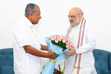 ശബരിമല സ്വര്‍ണപ്പാളി വിവാദത്തിനിടെ മുഖ്യമന്ത്രി പിണറായി വിജയന്‍ ദില്ലിയില്‍; കേന്ദ്ര ആഭ്യന്തരമന്ത്രി അമിത് ഷായെ കണ്ടു