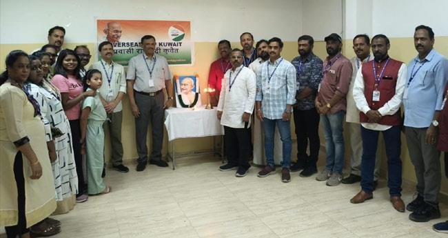 ഗാ​ന്ധി​ജ​യ​ന്തി ദി​നാ​ഘോ​ഷം സം​ഘ​ടി​പ്പി​ച്ച് ഓ​വ​ർ​സീ​സ് എ​ൻ​സി​പി കു​വൈ​റ്റ്