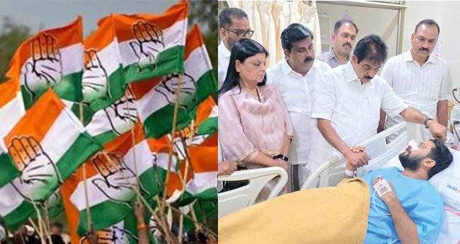 ഷാ​ഫി പ​റ​മ്പി​ലി​ന് മ​ർ​ദ​ന​മേ​റ്റ സം​ഭ​വം; പ്ര​തി​ഷേ​ധം ക​ടു​പ്പി​ക്കാ​ൻ കോ​ൺ​ഗ്ര​സ്