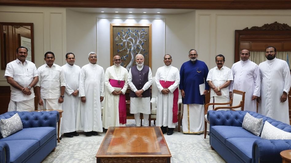 സീറോ-മലബാർ സഭാ മേധാവികളുമായി കൂടിക്കാഴ്ച നടത്തി പ്രധാനമന്ത്രി; ചർച്ചയിൽ വിശ്വാസവും പൈതൃകവും