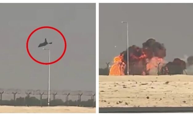 ദുബായ് എയർ ഷോക്കിടെ ഇന്ത്യയുടെ തേജസ് ഫൈറ്റർ തകർന്നു