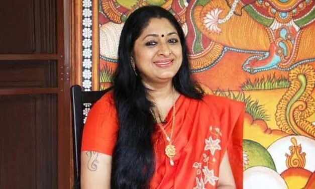 നടി ഊർമ്മിള ഉണ്ണി ബിജെപിയിൽ