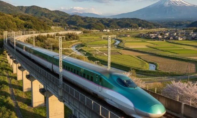 320 KM വേഗം, 508 കിലോമീറ്റര്‍ ഓടിയെത്താൻ 2.17 മണിക്കൂർ; കന്നിയോട്ടത്തിനൊരുങ്ങി ആദ്യ ബുള്ളറ്റ് ട്രെയിൻ