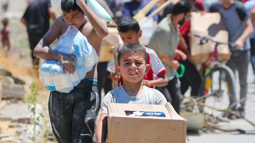 ഗാസയില്‍ ഭക്ഷണ വിതരണം നിര്‍ത്തി യു.എസ് കമ്പനിയായ ജിഎച്ച്എഫ്