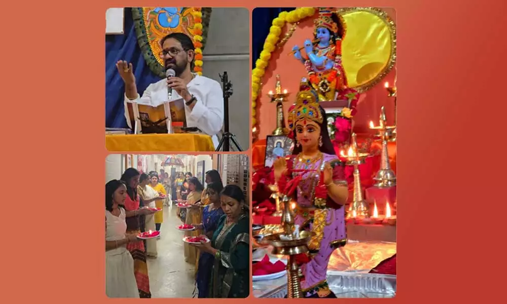 മന്ത്ര – “കൃഷ്ണായനം” – സ്ട്രാറ്റ് ഫോർഡ് കണക്ടിക്കട്ട് ദുർഗാ ക്ഷേത്രത്തിൽ ഭക്തി നിർഭരമായി സംഘടിപ്പിച്ചു