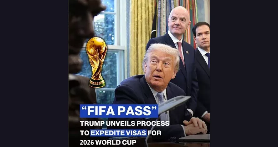 ഫിഫാ ലോകകപ്പ് ടിക്കറ്റ് ഉടമകൾക്ക് യു.എസ്. വിസ വേഗത്തിൽ: ‘ഫിഫാ പാസ്’ പ്രഖ്യാപിച്ചു
