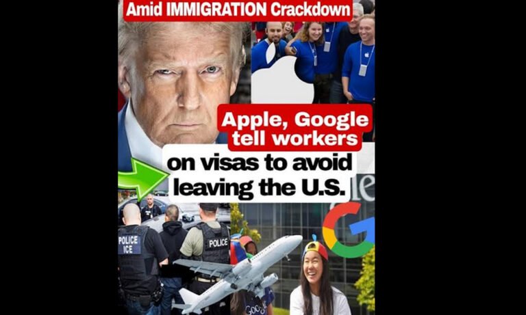 യുഎസ് വിസ വൈകുന്നു: വിദേശയാത്ര ഒഴിവാക്കാൻ ജീവനക്കാർക്ക് ഗൂഗിളിന്റെ നിർദ്ദേശം