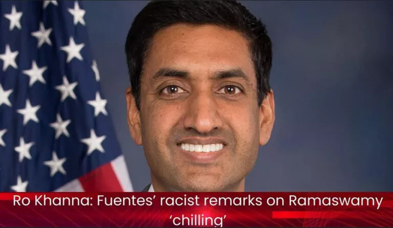 വിവേക് രാമസ്വാമിക്കും ഉഷ വാൻസിനും നേരെയുള്ള വംശീയ അധിക്ഷേപം: റോ ഖന്ന ശക്തമായി അപലപിച്ചു