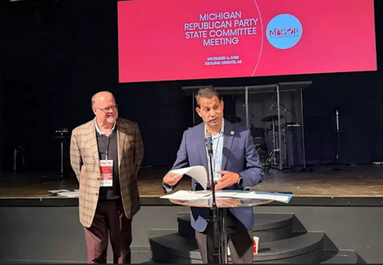 സണ്ണി റെഡ്ഡി മിഷിഗൺ റിപ്പബ്ലിക്കൻ പാർട്ടി കോ-ചെയർ