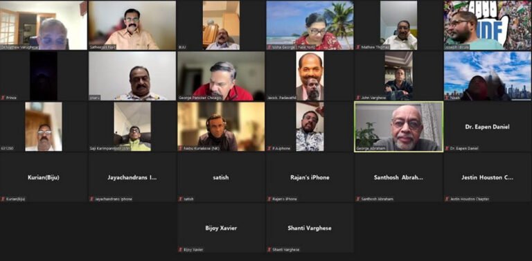 തദ്ദേശ സ്ഥാപനങ്ങളിലെ തിരഞ്ഞെടുപ്പ് വിജയം നിയമസഭാ തിരഞ്ഞെടുപ്പിലും ആവർത്തിക്കുവാനുള്ള പ്രവർത്തനങ്ങൾക്ക് മുൻ‌തൂക്കം നൽകണം – ഇന്ത്യൻ ഓവർസീസ് കോൺഗ്രസ് യൂ എസ് എ.