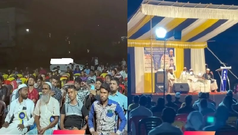 ഡൽഹിയിലും ആഗ്രയിലും നമുക്ക് സപ്പോർട്ടില്ല , മലയാളികൾ നല്ല സപ്പോർട്ടാണ് ‘ ; മഞ്ചേരിയിൽ ഇസ്ലാമിക പ്രഭാഷണം സംഘടിപ്പിച്ച് അതിഥി തൊഴിലാളികൾ