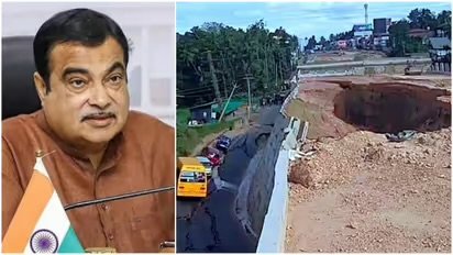 കൊല്ലത്ത് ദേശീയ പാത തകർന്നതിൽ കരാർ കമ്പനിക്ക് ഒരു മാസത്തെക്ക് വിലക്ക്; കരിമ്പട്ടികയിലാക്കാനും നീക്കം